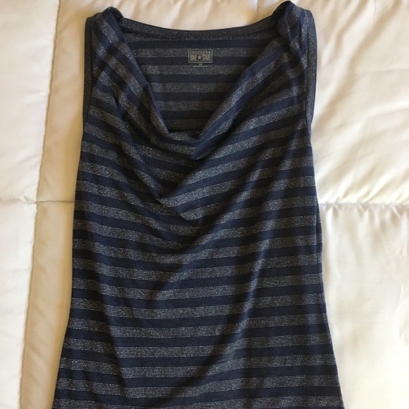 NYE Converse Navy & Silver metallic Tank CLEARANCE - Picture 5 of 5